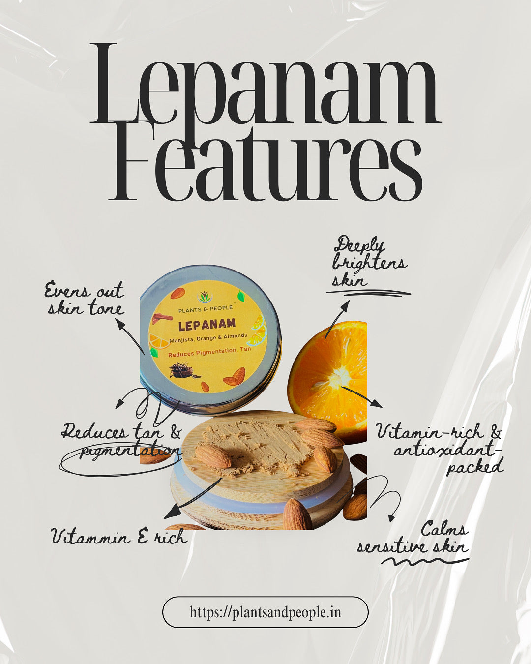 Lepanam - Facepack for reducing Pigmentation | Tan