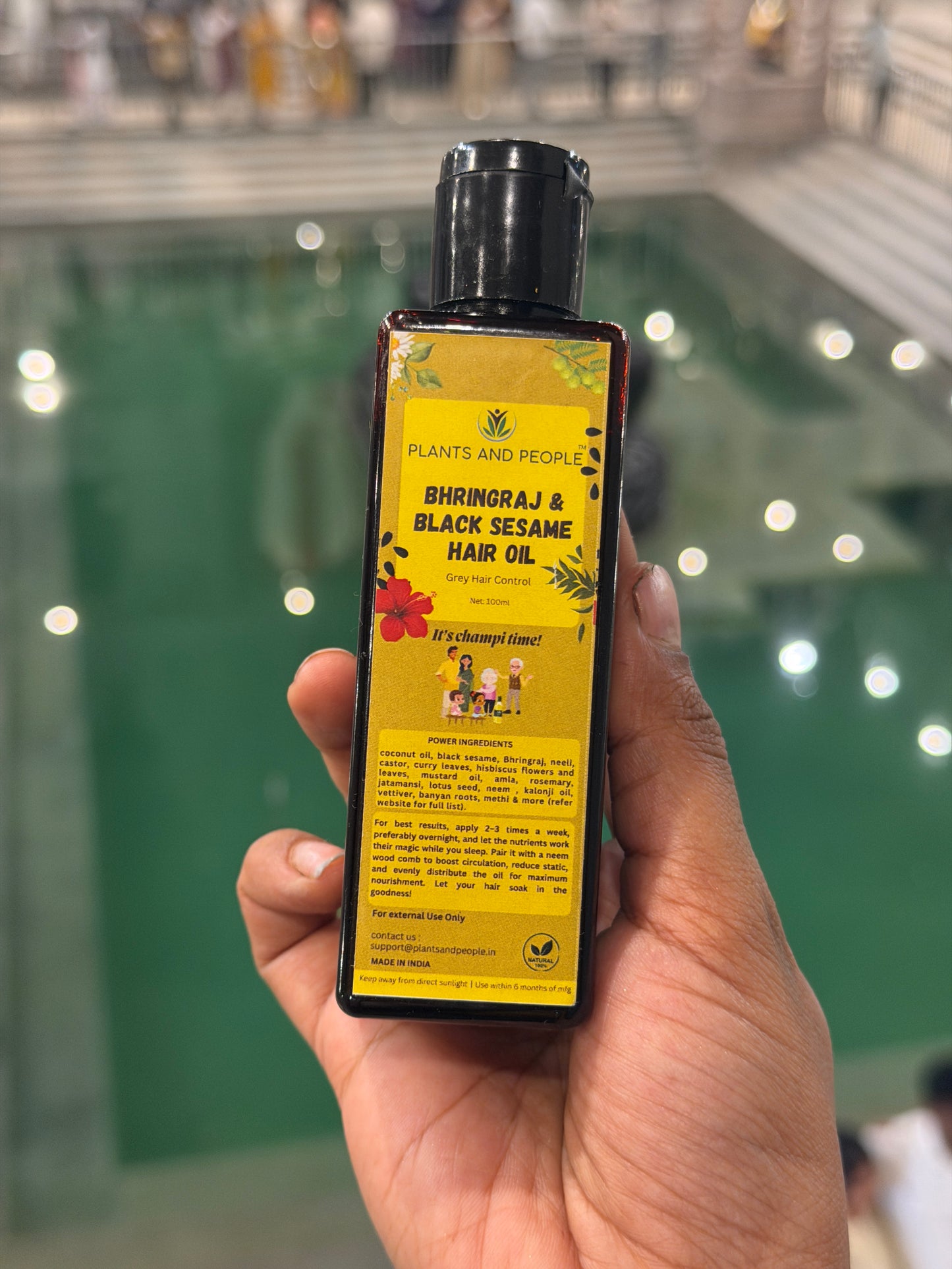 Bhringraj & Black Sesame Hair Oil