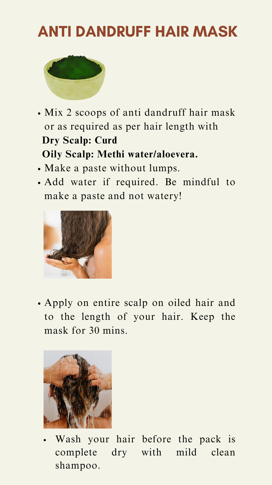 Shiro Lepa - Anti Dandruff Hair Mask