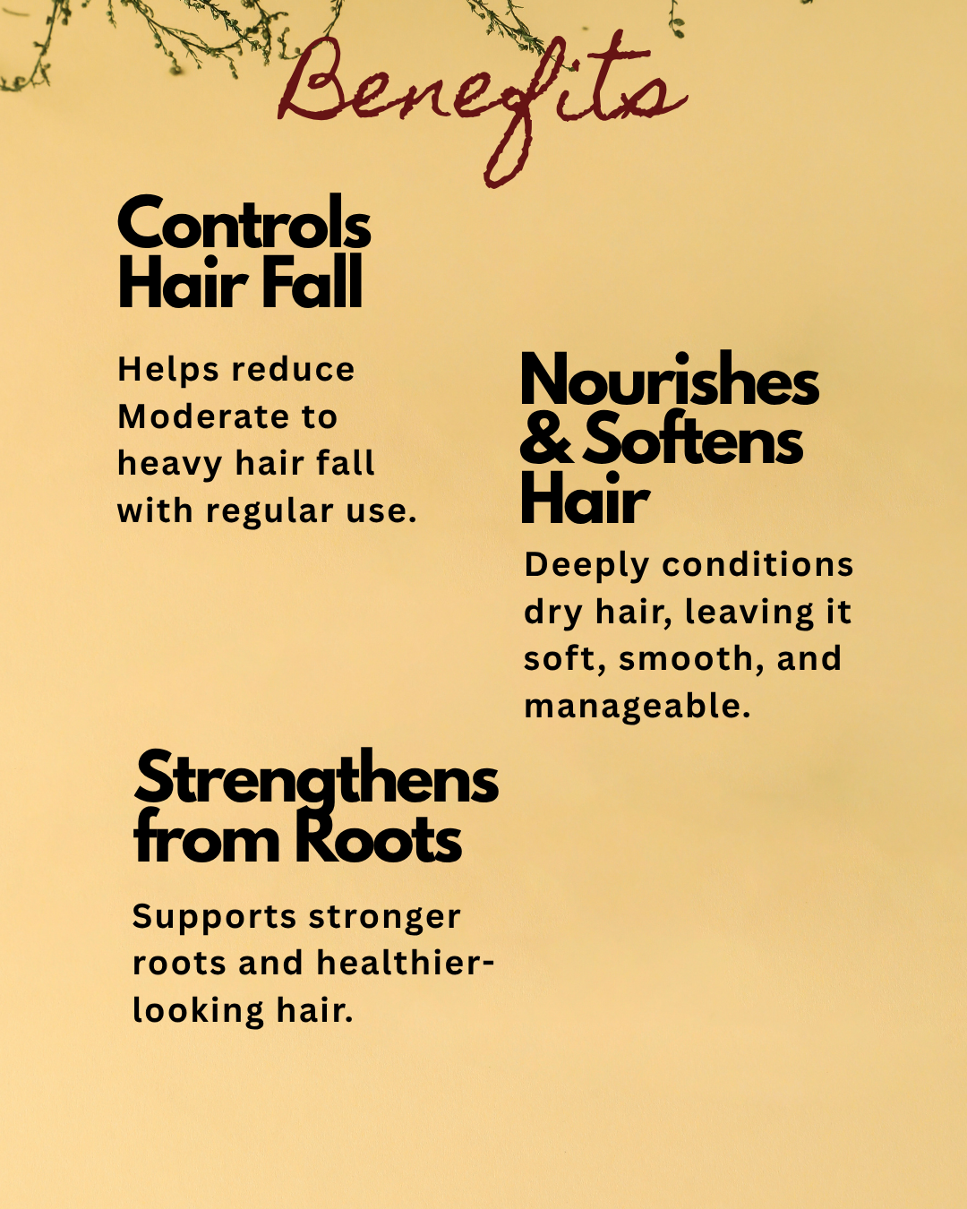 Bhringraj & Black Sesame Hair Oil