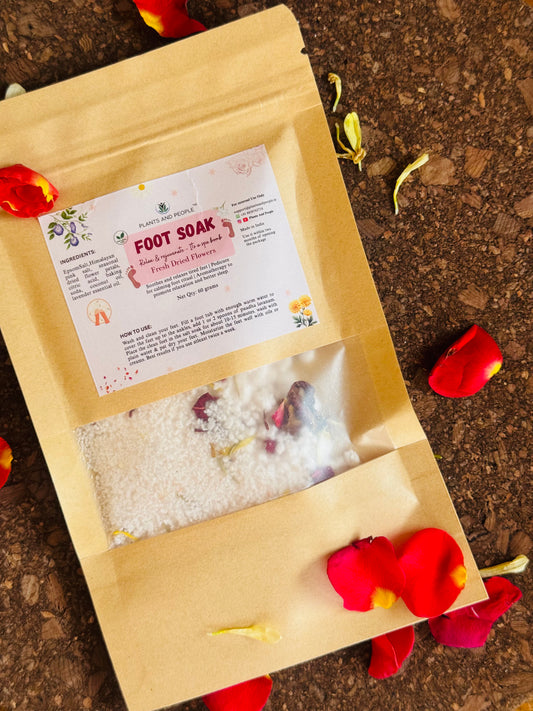 Foot Soak - Fresh Dried Flowers