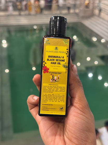 Bhringraj & Black Sesame Hair Oil